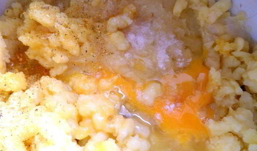 картофельные зразы с печенью