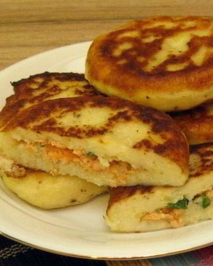 Картофельные зразы с рыбой