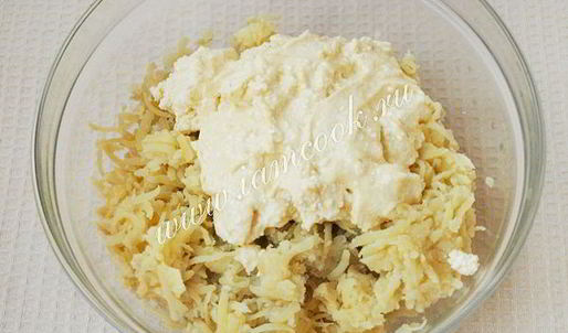 картофельные зразы с творогом