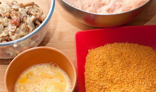 куриные зразы с грибами