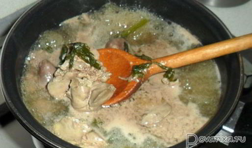 куриные зразы с начинкой из потрошков