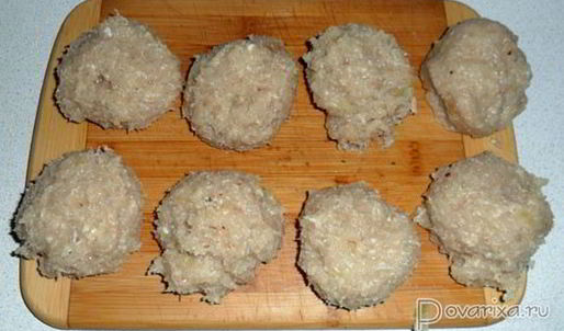 куриные зразы с начинкой из потрошков