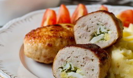 куриные зразы с яйцом