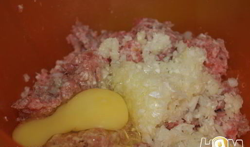 мясные зразы с капустой и яйцом