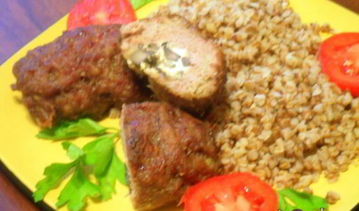 мясные зразы с опятами