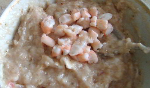 рыбные зразы с креветками