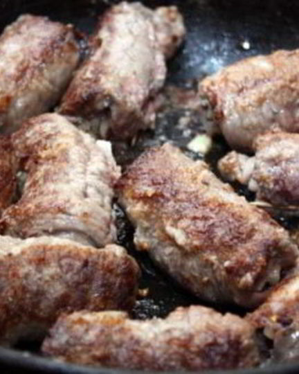 Рецепт зраз говяжьи с овощами