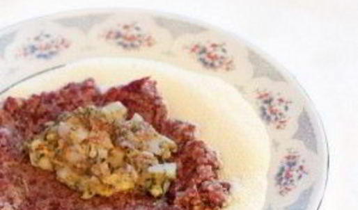 зразы из манки с мясом