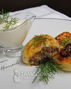 Зразы картофельные с фаршем