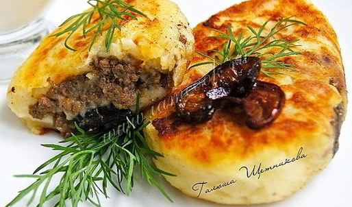 зразы картофельные с фаршем