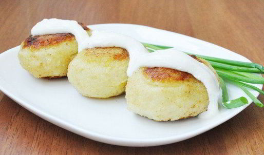 зразы картофельные с грибами и луком