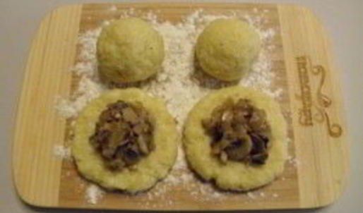зразы картофельные с грибами
