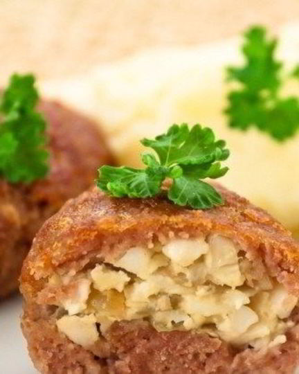 Рецепт зраз — котлет с яичной начинкой