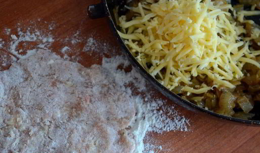 зразы с грибами и сыром