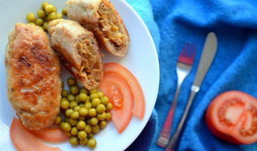 зразы с грибами и сыром