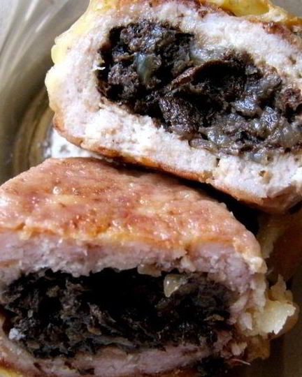 Рецепт зраз с грибами в духовке