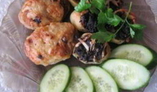 зразы с грибами в духовке