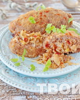 Зразы с капустой