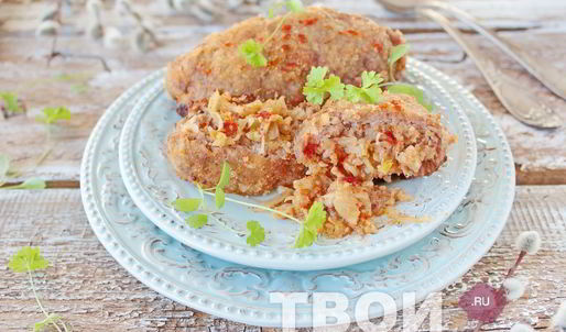 зразы с капустой