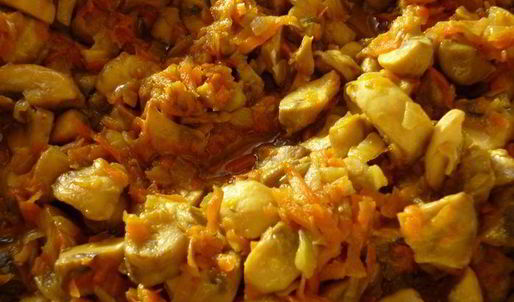 зразы с начинкой из грибного омлета