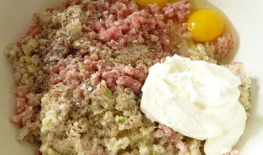 зразы с начинкой из грибного омлета