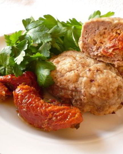 Рецепт зраз с вялеными помидорами