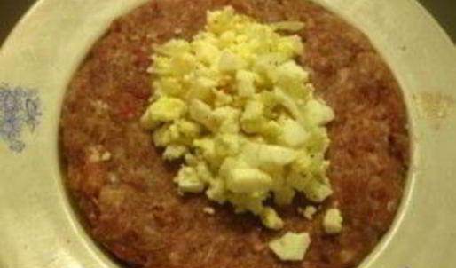 зразы с яйцом в духовке