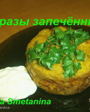 Зразы запеченные с капустой и яйцом