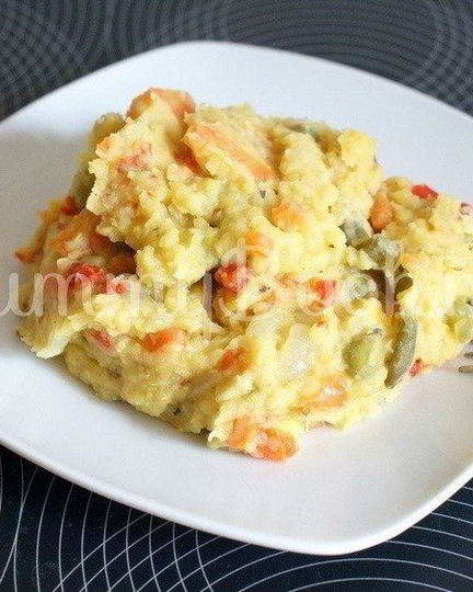 Рецепт чечевичной каши с мясом и овощами в мультиварке