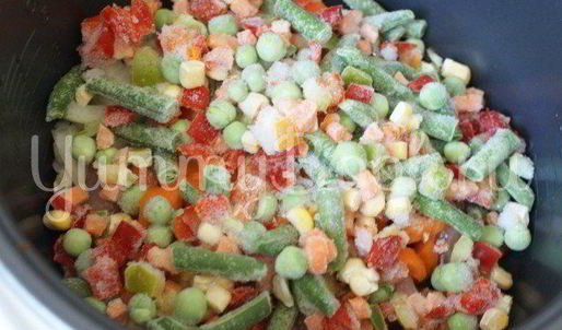 чечевичная каша с мясом и овощами в мультиварке