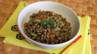 Каша из чечевицы