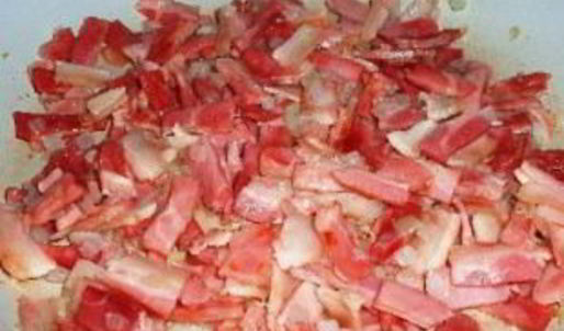 гороховая каша с копченостями