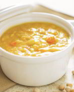 Гороховая каша с луком