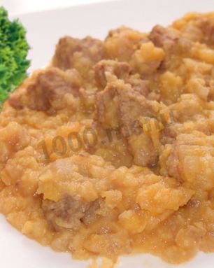 Гороховая каша с мясом