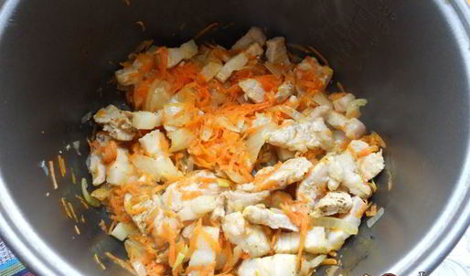 гороховая каша со свининой в мультиварке