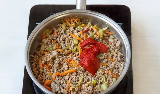 гречка по-купечески с фаршем