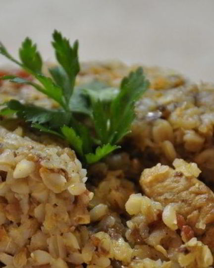 Рецепт гречки по-купечески со свининой