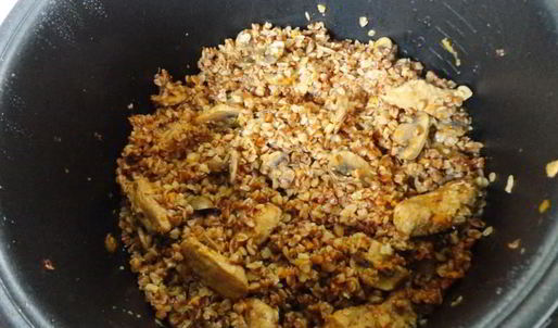 гречка по-купечески в мультиварке