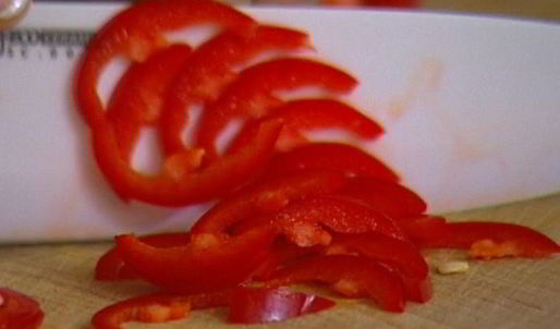 гречка с чили и шпинатом