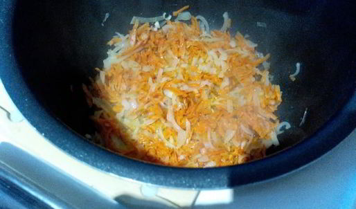 гречка с фаршем в мультиварке