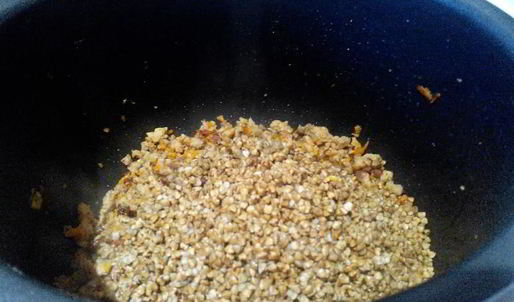 гречка с фаршем в мультиварке