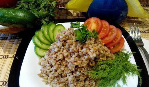 гречка с фаршем в мультиварке