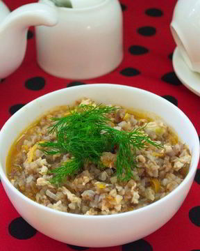 Гречка с фаршем