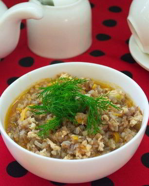 Гречка с фаршем