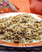 Гречка с грибами