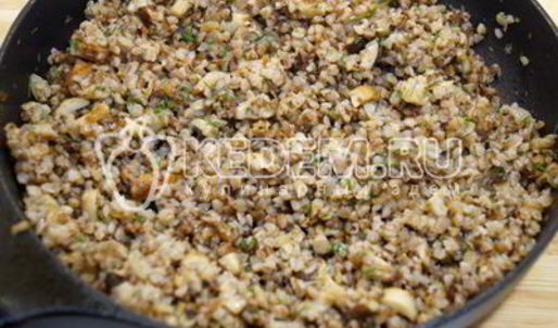 гречка с грибами