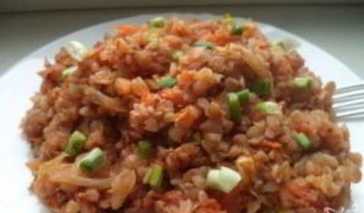гречка с капустой