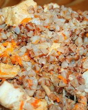 Гречка с курицей в мультиварке