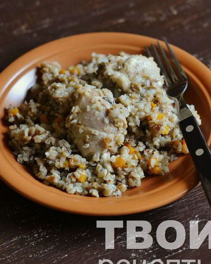 Рецепт гречки с курицей