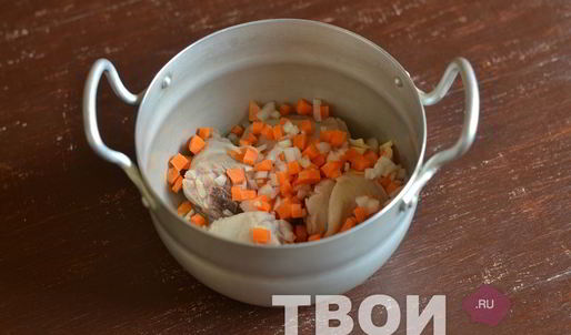 гречка с курицей